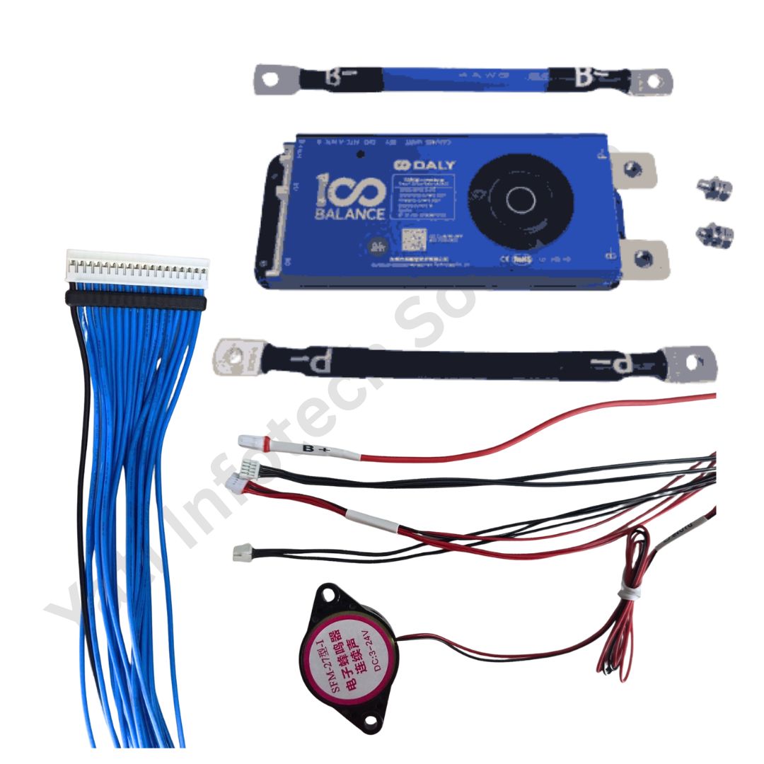 DALY SMART 8S-24S - 200AMP BMS - Inbuilt Balancer & Bluetooth - 485+Can ...